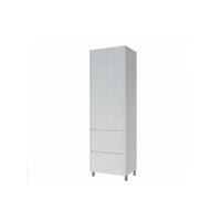 Paneleiro de Cozinha Modulado Rainha c/ 2 Portas e 2 Gavetas 70cm Branca - Nesher