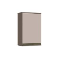 Armário Aéreo Cozinha Modulado  Connect 1 Porta Duna/Cristal - Henn