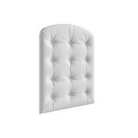 Multiuso de Quarto Bebê Kit Capitonê Courano p/ Berço Elô Branco - Peroba