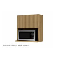 Armário de Cozinha Modulado Rainha c/ 1 Porta 70 cm Nature - Nesher