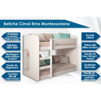 Beliche Multifuncional Ema Montessoriana Nature/Off White - Cimol