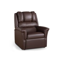 Poltrona de Amamentação Sala Reclinável Supreme Pandora Two Way Courano Marrom - Probel