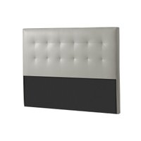 Cabeceira Cama Box Estofada Casal ProDormir Texas Courano Branco - Probel