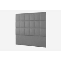 Painel de Cama Box Estofada Solteiro Nairobi Plus Chumbo - Simbal