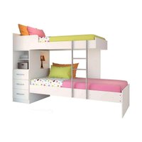 Beliche Havana Plus 3 gavetas Branco - Santos Andirá