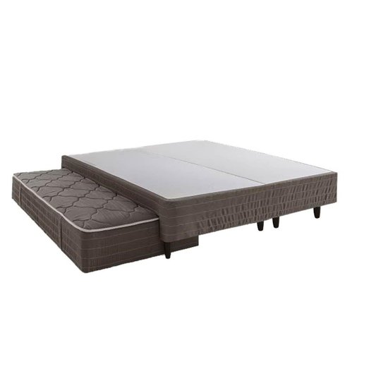 Cama Box Base c/Auxiliar Queen Size-158x198x34 MH 1400 (Queen Size-158x198x34) - Herval