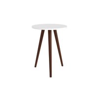 Mesa Lateral p/ Sala RT3099 Branco - Movelbento