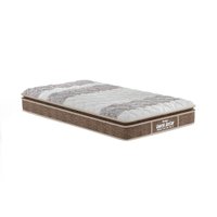 Colchão Solteiro D33 / EP  / Anatômico Firmepedic Guarda Costas PróIntense Plus Pillow Top Brown (88x188x28) - Probel