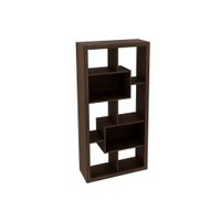 Estante Livreiro Casal E1712 c/ 2 Nichos Rústico - Tecno Mobili