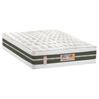 Colchão Queen Molas Bonnel  Silver Star Air Double Face Euro Pillow (158x198x34) - Castor