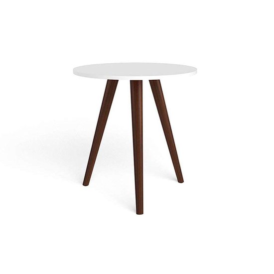 Mesa Lateral p/ Sala RT3144 Branco - Movelbento
