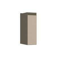 Gabinete de Cozinha Modulado Balcão c/ Porta Condimentos Connect s/ Tampo 20cm Duna/Cristal - Henn