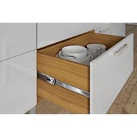 Cozinha Completa Burguesa 2 Peças (1 Armário + 1 Balcão) C2P22 Freijo/Grafite - Nesher