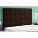Cabeceira Cama Box Estofada Casal Casal Nairobi Plus Veludo Cacau - Simbal