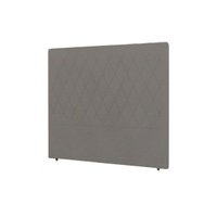 Painel de Cama Box Estofada Solteiro Camponesa Plus Camurca - Simbal