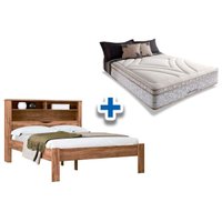 Colchão Casal American Herval + Cama Invicta Atacama