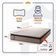 Colchão Espuma D45 Atlanta Casal 138x188x24 Bege