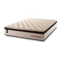 Colchão c/ Molas Ensacadas Quartzo King 193x203x33 Marrom