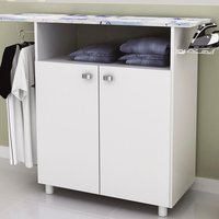 Tabua de Passar Roupa 2 Portas TP3000 Branco Tecno Mobili