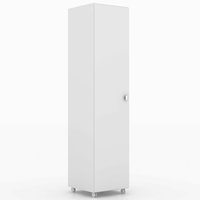 Armario Para Lavanderia 01 Porta AM3100 Branco Tecno Mobili