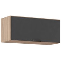 Armario Aereo 1 Porta Basculante 70cm 94101 Avena Grafito Demobile