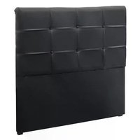 Cabeceira Solteiro 90cm Daiana Corano Preto ID Milani Store