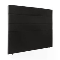 Cabeceira Casal 140cm Bia Suede Preto ID Milani Store