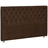 Cabeceira Casal 140 cm Firezz Veludo SL 942 Peer