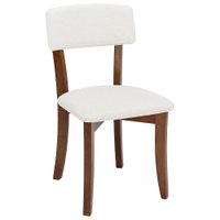 Cadeira Decorativa Estofada Porcelana Pes Madeira Pinhao Nacc