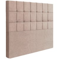 Cabeceira Casal 138 cm Lots Veludo Rose Soon