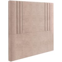 Cabeceira Solteiro 88 cm London Veludo Rose Soon