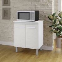 Balcao Multiuso 70cm 2 Portas 9240 Branco Mobbs