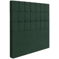 Cabeceira Solteiro 88 cm Lots Veludo Verde Soon