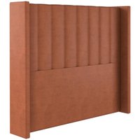 Cabeceira Solteiro 88 cm Barcell Veludo Terracota Soon