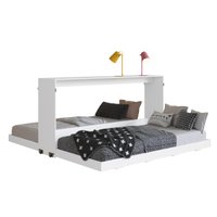 Cama Dupla Articulável Horizontal Solteiro 90 Phoenix Branco - Art In Móveis