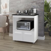 Balcao Com Tampo Cooktop 5 Bocas 75cm 9445 Branco Mobbs