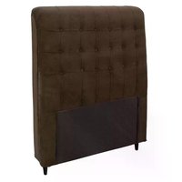 Cabeceira Solteiro 90cm Damares Suede Chocolate ID Milani Store