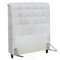 Cabeceira Solteiro 90cm Damares Corano Branco ID Milani Store
