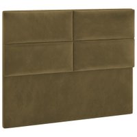 Cabeceira Casal 140 cm Barcel Veludo SL 945 Peer