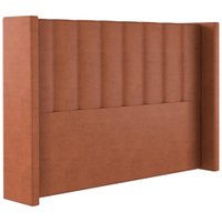 Cabeceira Queen 158 cm Barcell Veludo Terracota Soon
