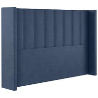 Cabeceira Queen 158 cm Barcell Veludo Azul Soon