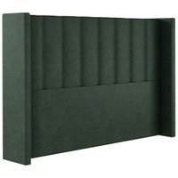 Cabeceira Queen 158 cm Barcell Veludo Verde Soon