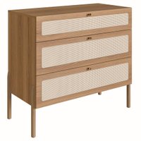 Comoda 3 Gv Corrediças Telesc Pes Madeira 27934 Oslo Hanover Artesano