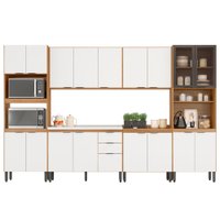 Cozinha Modulada 6 Peças FTM006 Amendola Branco Demobile