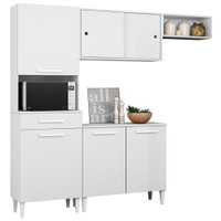 Cozinha Compacta Com Balcao 2002113x14 Branco ARMoveis