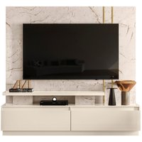 Estante Home TV 75 Pol 2 Gav 183 cm 6531 Calacata Off White MDT