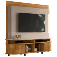 Estante Home TV 65 Pol 2 Portas 183 cm 6511 Fenddi Naturale MDT