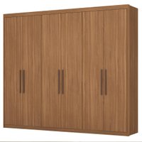 Guarda Roupa Casal 6 Portas 267cm 63370 Sumatra Amendola Touch Demobile