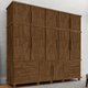 Guarda Roupa Casal Triplex 12 Portas 00103500 Malbec LPA