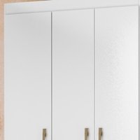Guarda Roupa Solteiro 3 Portas 9514 Branco Flex Moval